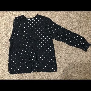 Chaus polka dot blouse size 14